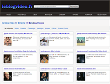 Tablet Screenshot of bandeannonce.leblogvideo.fr
