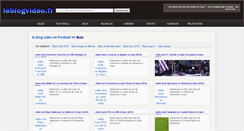Desktop Screenshot of buts.leblogvideo.fr